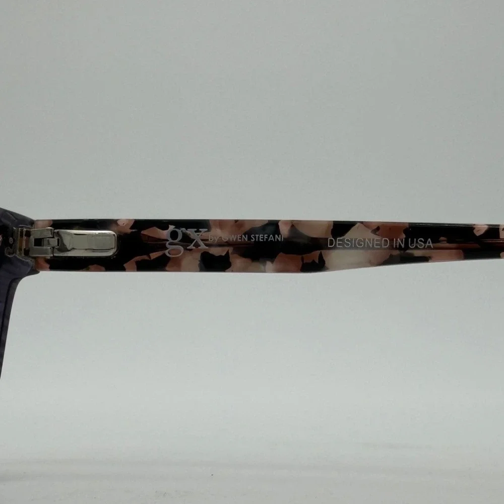 gx by Gwen Stefani GX091 GRY Purple Tortoise Eyeglass Frames 54-16